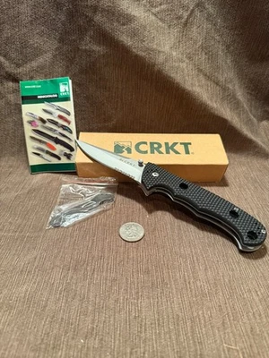 CRKT 7904 Hammond Cruiser Black Handle 3.75"  Blade -- DISCONTINUED - NEW IN BOX - Image 1 of 3