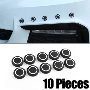 10X Car Body Dots Bumper Stickers DIY Bumper Door Cushion Shock Absorbing Pads - Bild 1 von 14