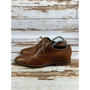 Cole Haan Herren 8,5 M Williams Oxford Brogue Budapester Schuhe Braun Leder C12210  - Bild 1 von 9