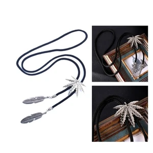 Bolo Tie for Male Teens Cowboy Western Necklace Sweater Shirt Decors Necktie - Picture 1 of 7