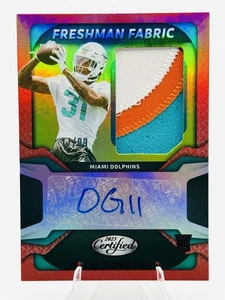 OLLIE GORDON II RC /99 - 3 COLOR RPA AUTO PATCH #FBC-OGN - 2025 Panini Certified - Picture 1 of 3