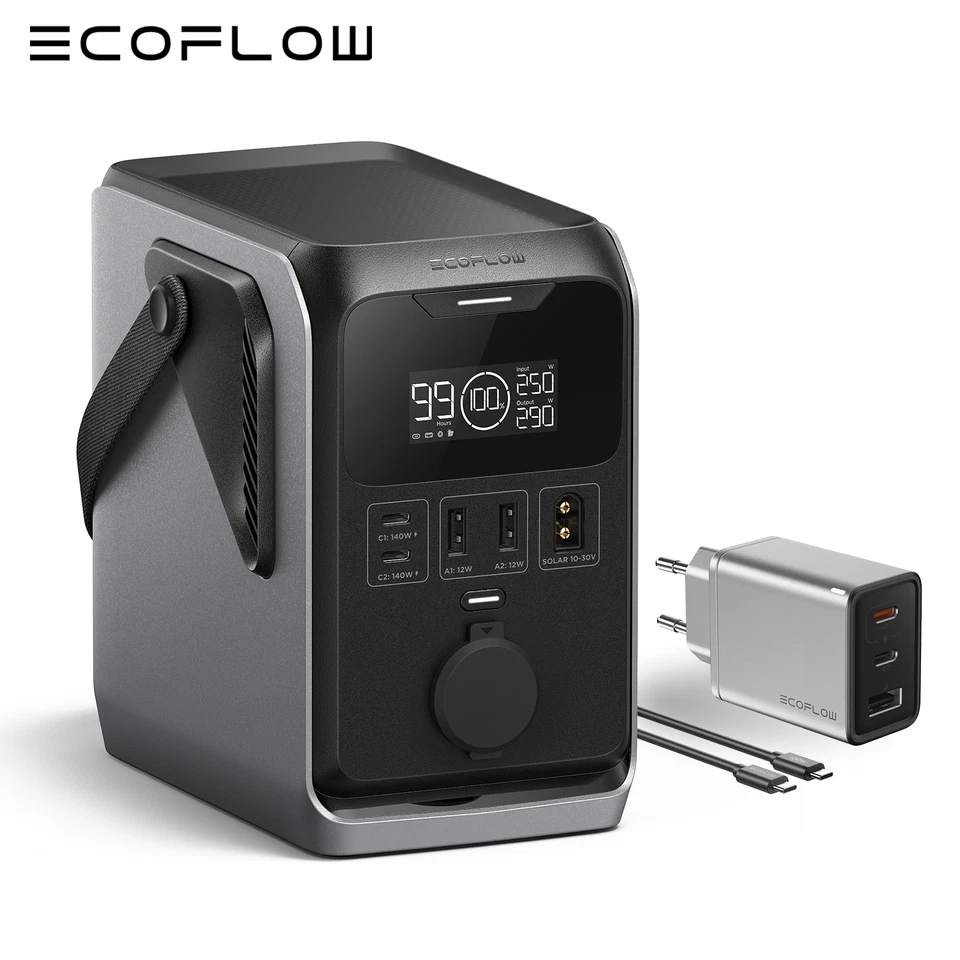 EF-TRAIL300-N Ecoflow TRAIL 300 DC Portable Power Stat D