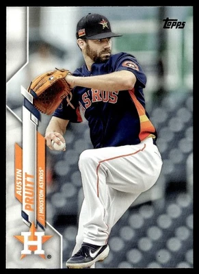 2020 Topps Update Austin Pruitt Houston Astros #U-203 - Image 1 of 2