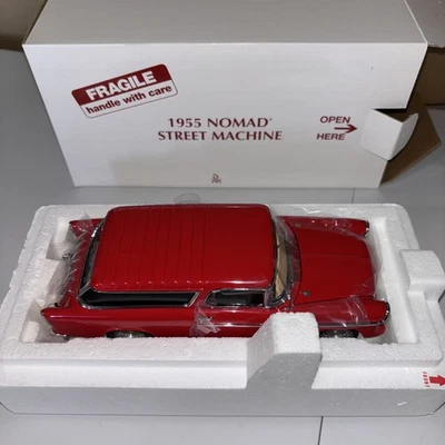 Chevrolet Nomad Street Machine 1955 rojo Danbury como nuevo modelo de coche caja original Foto 1 de 4