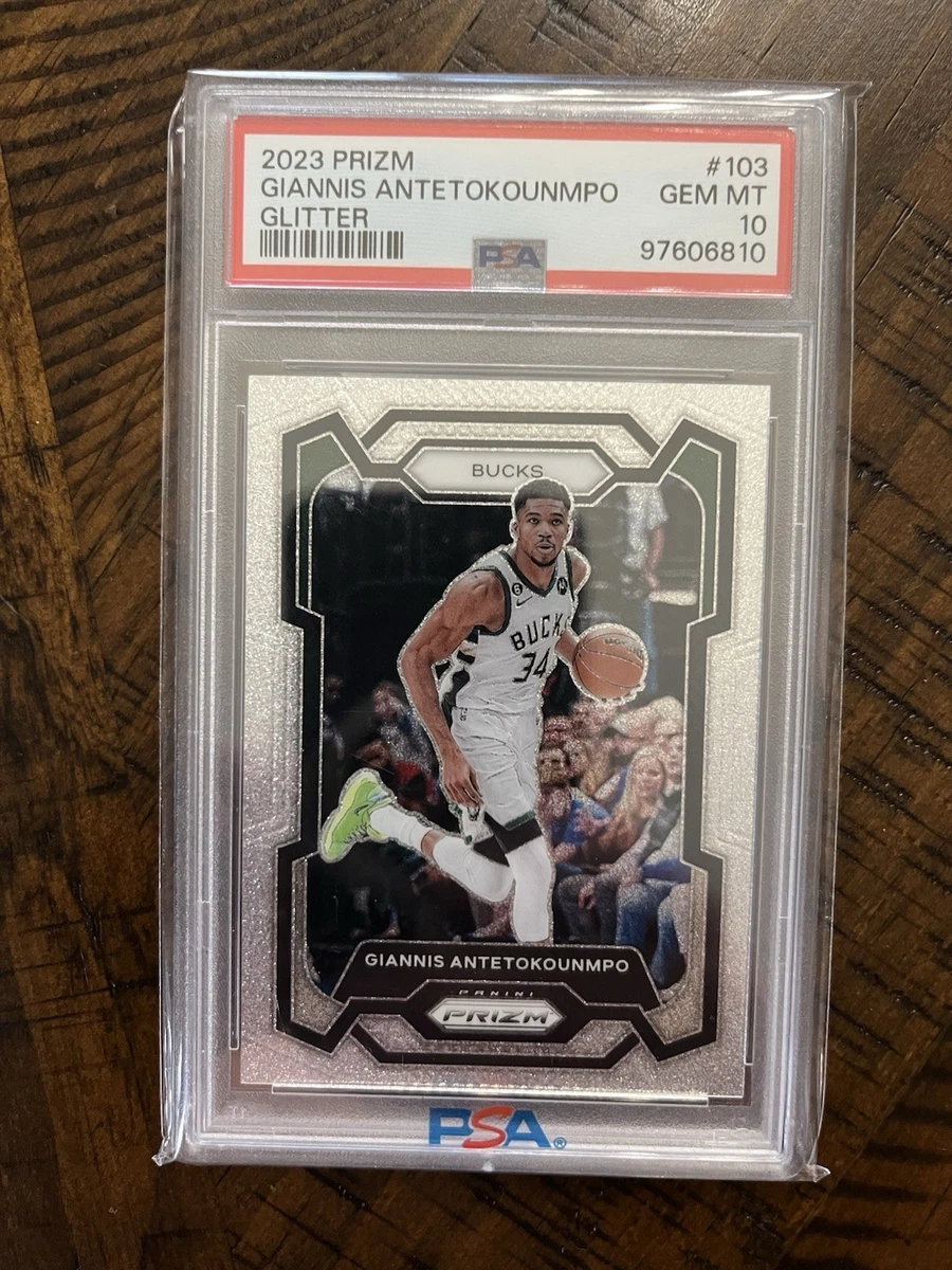 Panini Giannis Antetokounmpo 10 Graded Basketball Sports Trading