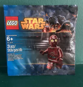 New LEGO STAR WARS TC-4 DROID PROTOCOL Star Wars POLYBAG 5002122 Minifigure - Picture 1 of 3