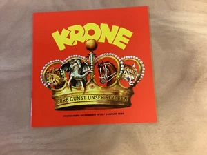 Circus Krone Prog. Winter 1979/80 - Bild 1 von 2