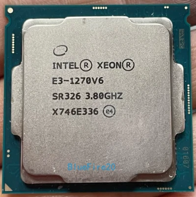 Intel Xeon E3-1270 v6 3.80GHz 4 Cores SR326 LGA1151 CPU Processor E3-1270v6 - Image 1 of 4
