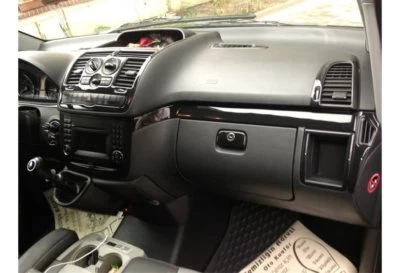 Cockpit Dekor für MERCEDES VIANO W639 ab Bj.2006 Climatronic Piano Black 31 tlg. - Bild 1 von 4