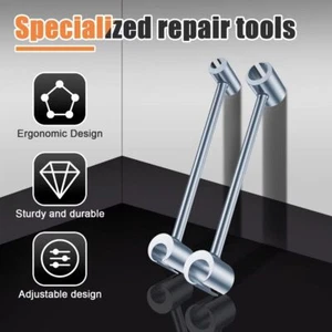 Hinges Gap Adjusting Wrench Double Head Door Hinge Repair Spanner - Picture 1 of 19