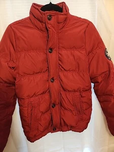 Abercrombie And Fitch. Youth XL Red Coat. Free Shipping - Picture 1 of 7