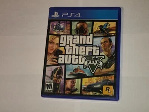 Ps4 GTA 5 Grand Theft Auto V completa di mappa CIB Playstation - Foto 1 di 2