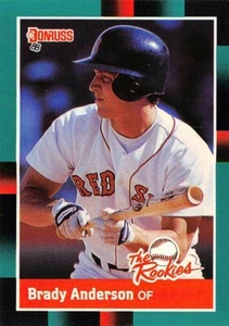 1988 Donruss The Rookies #14 Brady Anderson Boston Red Sox - Picture 1 of 2