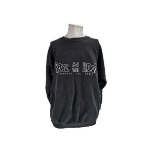 Sudadera para hombre Boyz N The Hood años 90 negra algodón hechizado vintage promoción Crew - Imagen 1 de 8