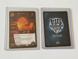 2023 UD Trading Card Game TCG Marvel VS System 2PCG Loki MISS MINUTES TVA CCG #3 - Picture 1 of 9
