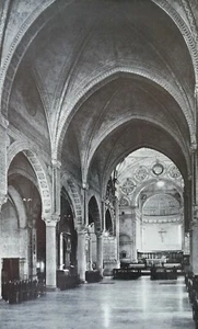 Ritaglio Illustrazione Foto Milano Navata Gotica S. Maria delle Grazie1972 - Picture 1 of 1