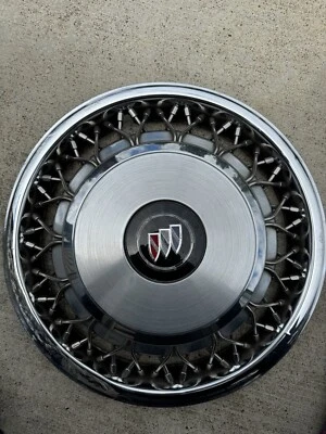 1993 - 1999 年别克公园大道 Lesabre Regal 1139 15 英寸钢丝轮毂盖车轮盖 1 — 第 1/4 张图片