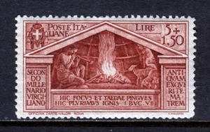 ITALY — SCOTT 255 — 1930 5L + 1.50L SHEPHERD BY FIRESIDE — MNH — SCV $150 - Picture 1 of 2