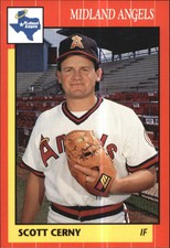 1990 Midland Angels Grand Slam #8 Scott Cerny