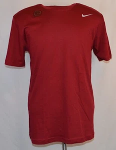 NEW NIKE SWOOSH CLASSIC DRI-FIT TRAINING RUNNING MEN'S MEDIUM M MAROON GRAY - Picture 1 of 6