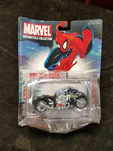 2004 Marvel Motorcycle Collection Series 3 Spider-Man Blue Speed NIDP New - Picture 1 of 2