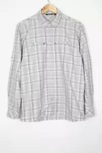 Camicia uomo Rohan a quadri equatore taglia media escursionismo outdoor - Foto 1 di 7