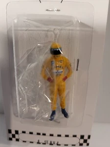Ayrton Senna Lotus Honda 99T Figurine 1987 1/43 Modèle Moulé F1 V Cartrix Ct 020 - Foto 1 di 3