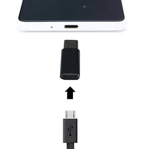 Adattatore USB 3.1 Type-C maschio USB per Samsung Galaxy Tab A 10.1 2019 NERO - Foto 1 di 3