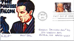 ACE FDC 2012 SC #4668-4671 Maltese Falcon - Silver Springs MD - Single - D172 - Picture 1 of 2