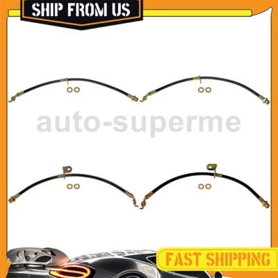 Kit de manguera de freno delantero trasero 4x para Toyota Highlander 2010 2,7 L AWD FWD Foto 1 de 4