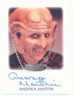Andrea Martin "Ishka Autograph Card" Women Of Star Trek
