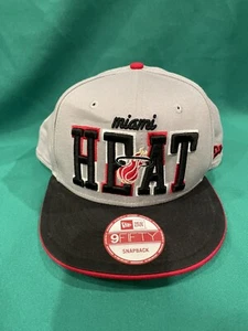 Miami Heat New era 9fifty SnapBack hat - Picture 1 of 5