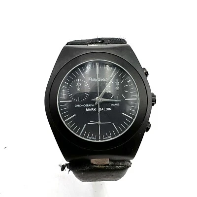 Orologio Philip Watch IMAKOS  Cronografo quarzo PVD Edizione Mark Baldin - Immagine 1 di 4