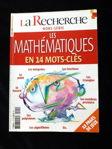 MATHEMATIQUES 14 MOTS CLES LA RECHERCHE HORS SERIE SCIENCES/MATHEMATIQUES 500 - Bild 1 von 1