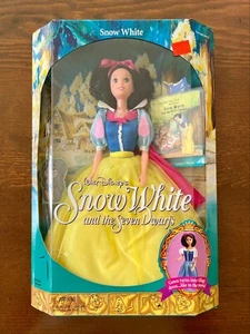 Vintage 1992 Disney Classics Schneewittchen & die sieben Zwerge Puppe von Mattel, NRFB - Bild 1 von 12