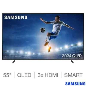Samsung QE55Q67DAUXXU 55" QLED 4K Ultra HD Smart TV (SRP £575) *READ LISTING* - Picture 1 of 6
