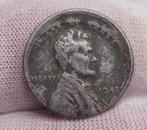 ERROR: centavo de trigo de acero 1943. OFF-CENTER. - Imagen 1 de 11