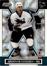 2002-03 Pacific Exclusive Jonathan Cheechoo #190
