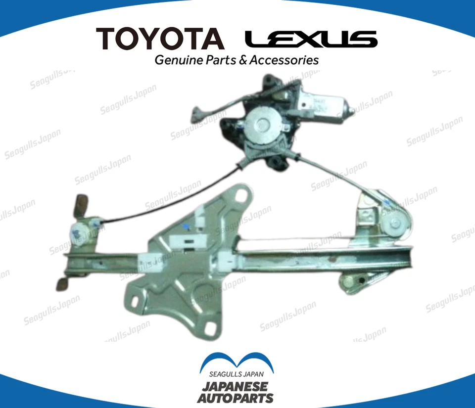 Regulador de ventana de puerta con motor lado derecho TOYOTA genuino OEM SUPRA JZA80 93-98 Foto 1 de 1