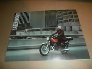 Original 1977 Yamaha RD400 Motorcycle Sales Brochure - Picture 1 of 3