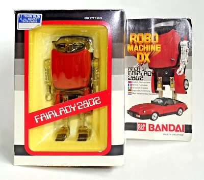 ROBO MACHINE DX BANDAI 0377168 FAIRLADY 280Z VINTAGE TOY POPY S’PORE 1983 - Photo 1/4