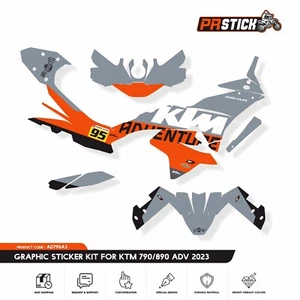PRSTICK Graphic Sticker kit for KTM 790/890 ADVENTURE 2023 - Bild 1 von 3