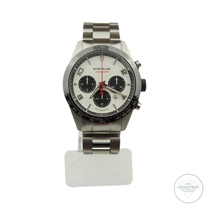 Montblanc Timewalker Automatik Chronograph Steel Ceramic 43mm Full Set ID 118490 - Bild 1 von 16