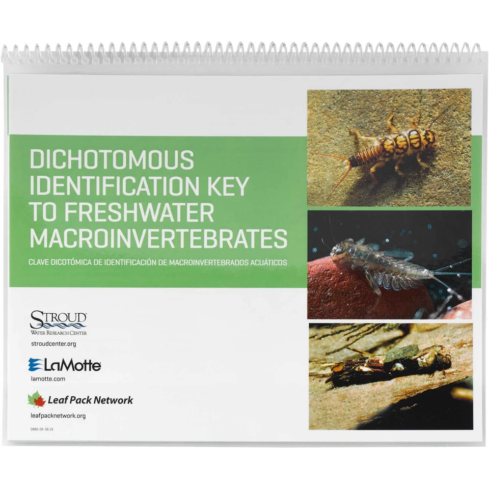 LaMotte Freshwater Macroinvertebrates Dichotomous Key Pack of 6