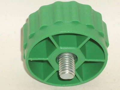 Alm Spool Bump Knob M8 Bolt Left Hand Thread Green GP005 - Image 1 of 2