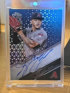 Topps 2020 cromo negro - cromo negro autógrafos Ketel Marte #CBA-KM/150 - Imagen 1 de 2