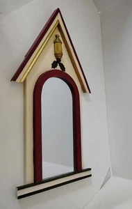 House Shaped Mirror Great Gift Item for Realtors 18x9 - Picture 1 of 6