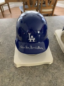 DUKE SNIDER LA/BROOKLYN DODGERS HANDSIGNIERT SIGNED MINI HELM HOF 80 #2 - Bild 1 von 2