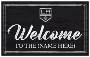 Los Angeles Kings Sign Personalized Welcome Sign 19x11 - Picture 1 of 1