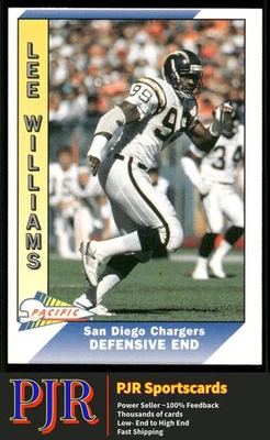 Lee Williams 1991 Pacific #455 San Diego Chargers - Image 1 of 2